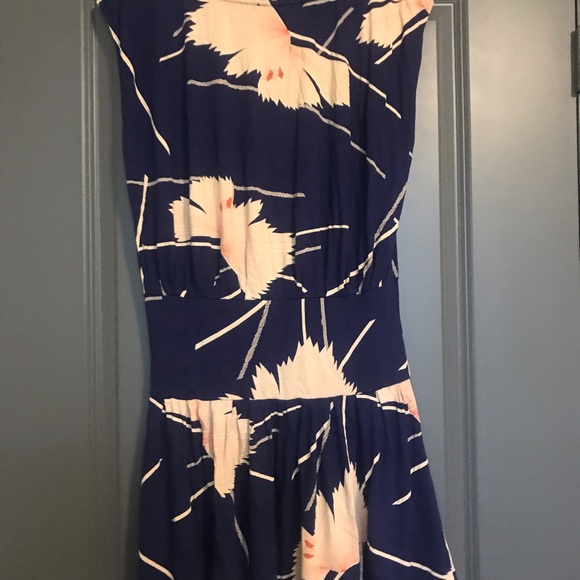 Anthropologie Cap Sleeve Drop Waist Dress - Picture 2 of 7